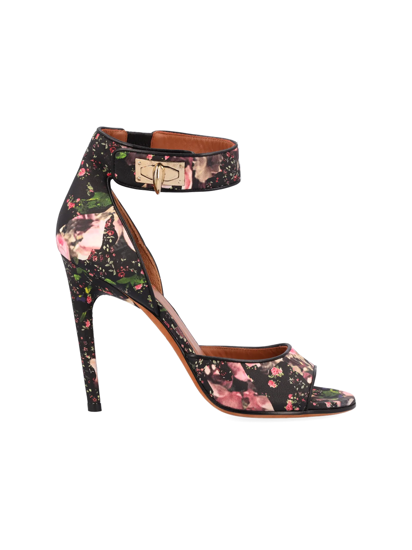110mm floral-print sandals