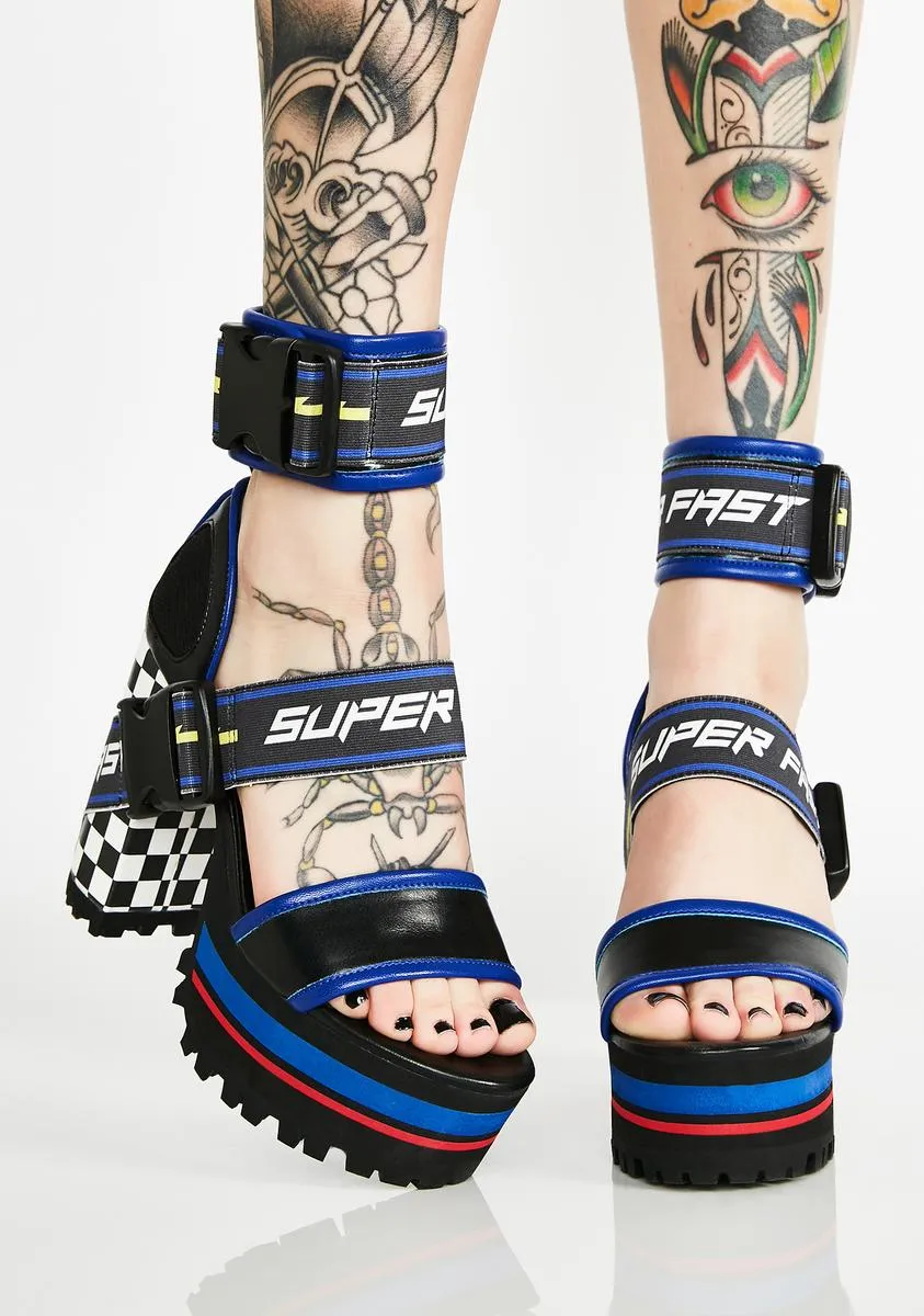 Finish First Moto Heels