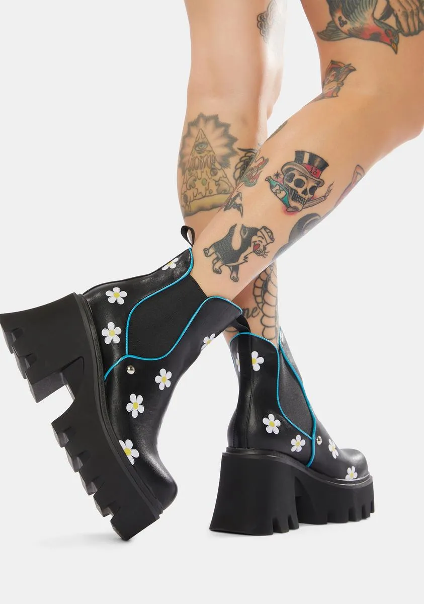 Floral In Frenzy Boots