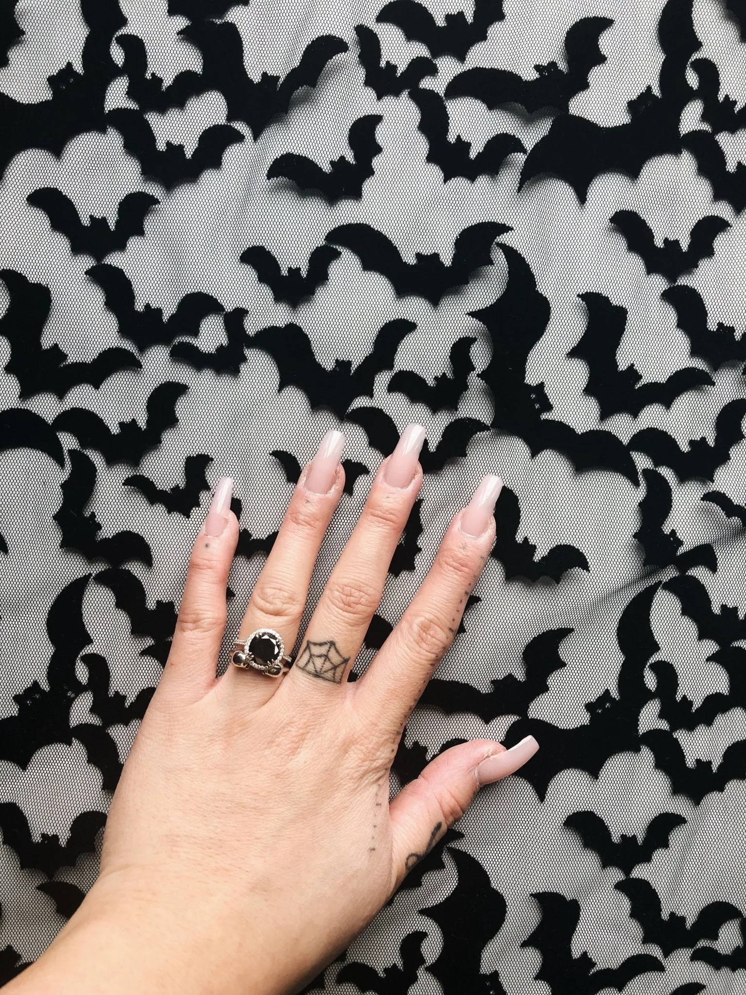 Greta Bat Wing Velvet Peignoir