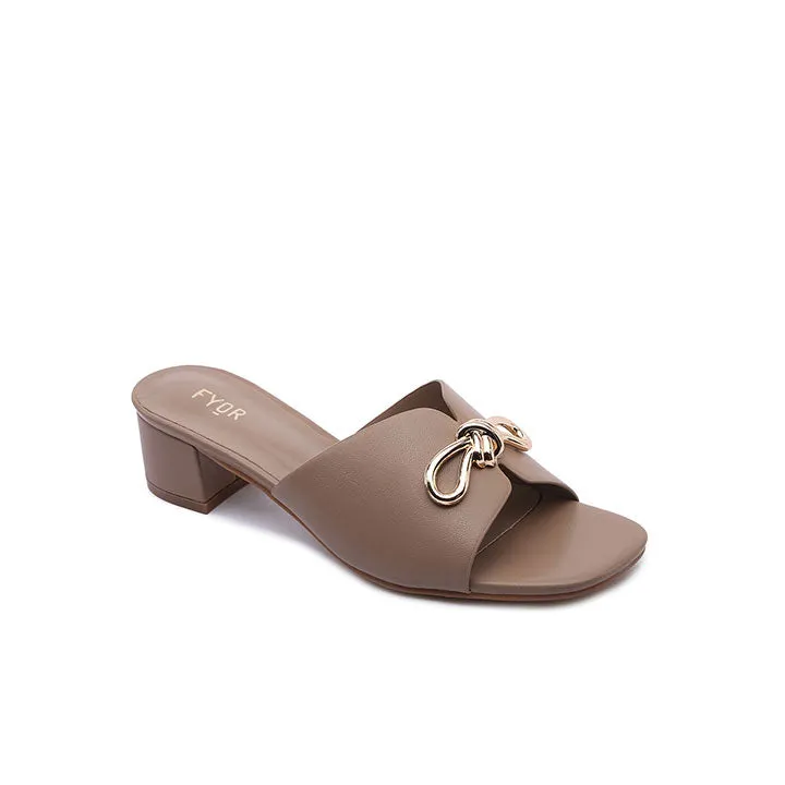 Metallic Bow Mule BB 74
