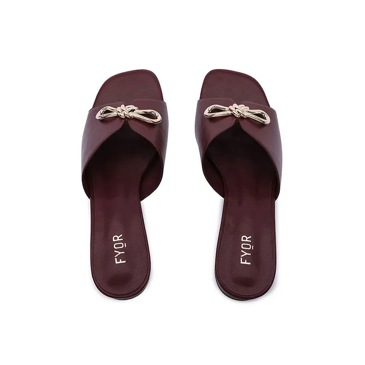 Metallic Bow Mule BB 74
