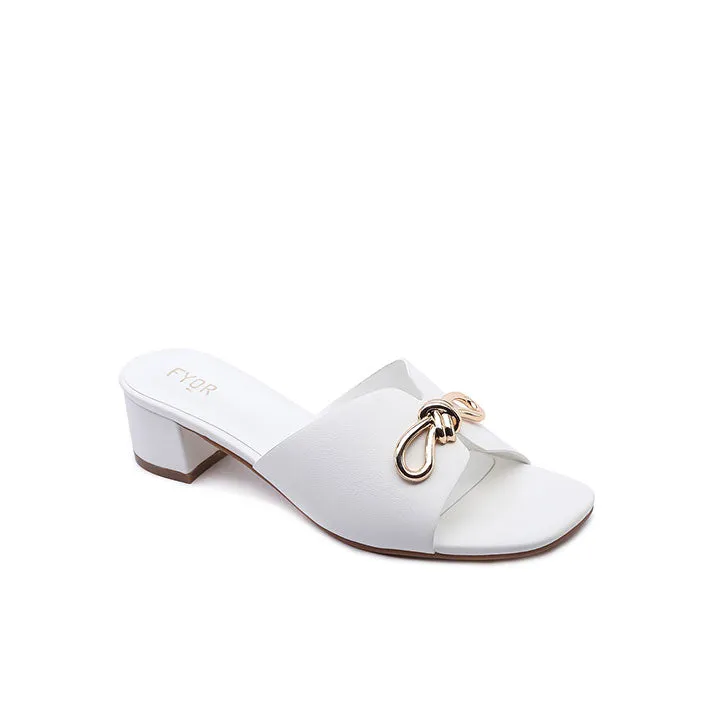 Metallic Bow Mule BB 74
