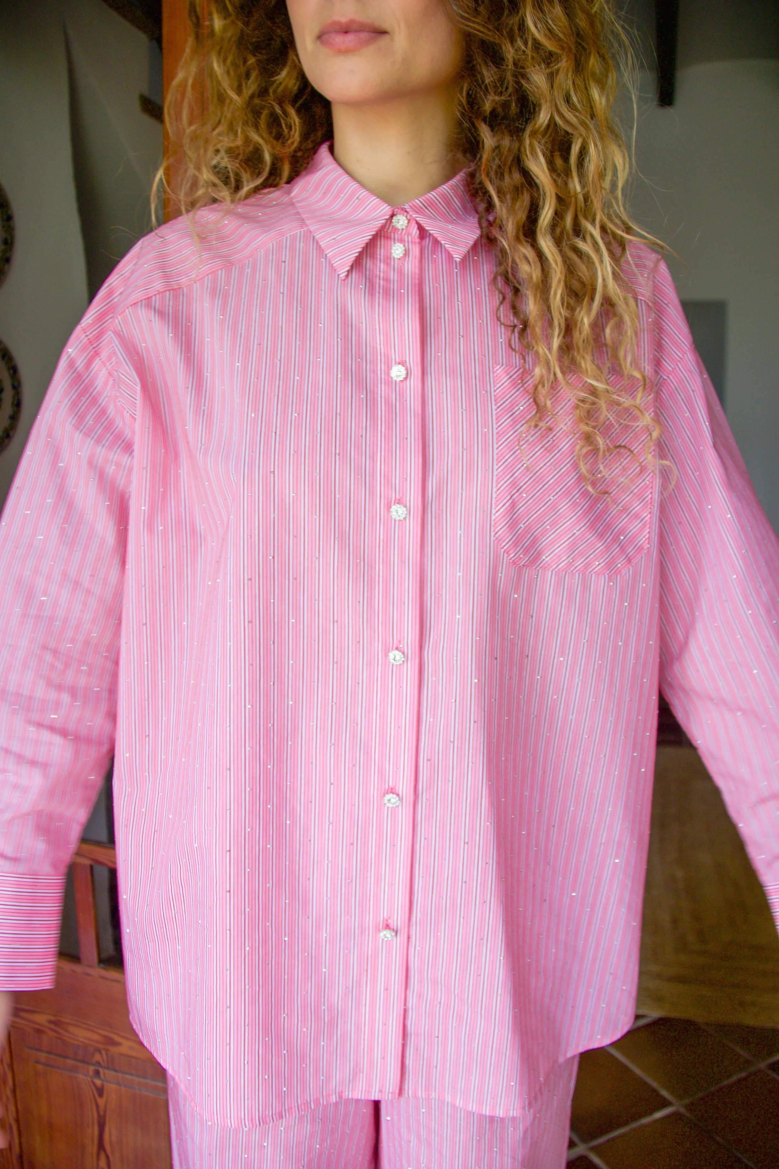 Nathancras Shirt - Sparkling Stripes