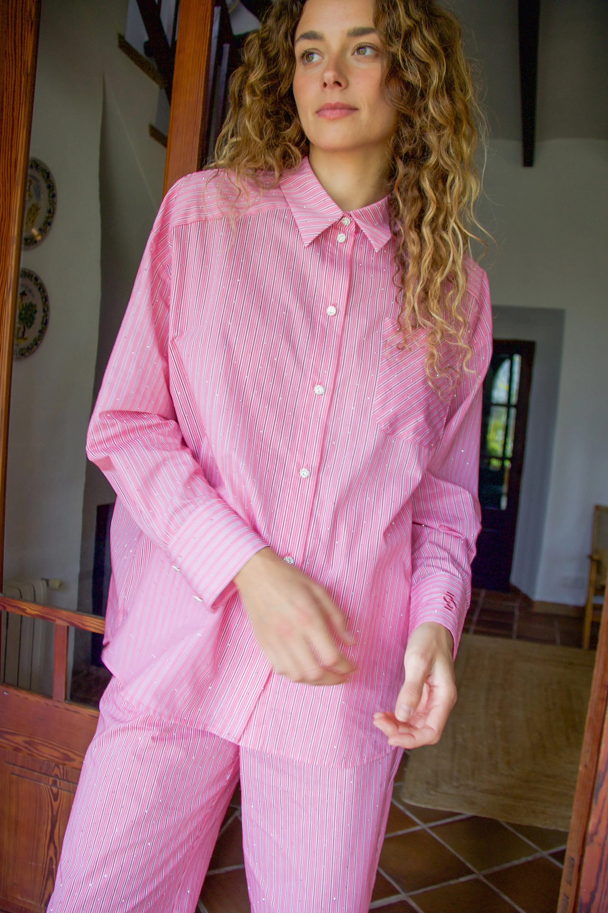 Nathancras Shirt - Sparkling Stripes