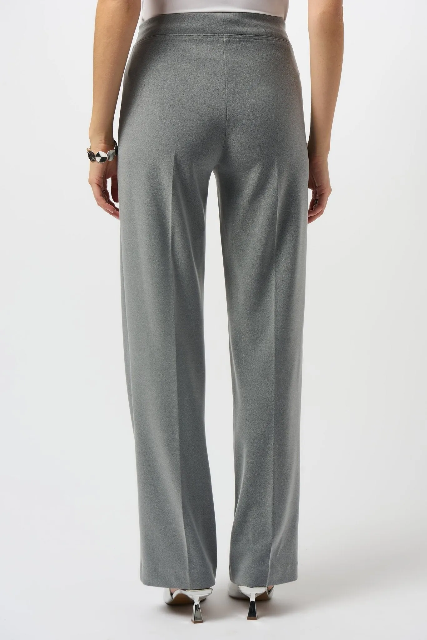 Silky Knit Wide Leg Pants