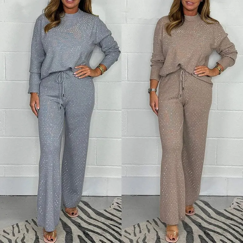 Sparkling two-piece set for women