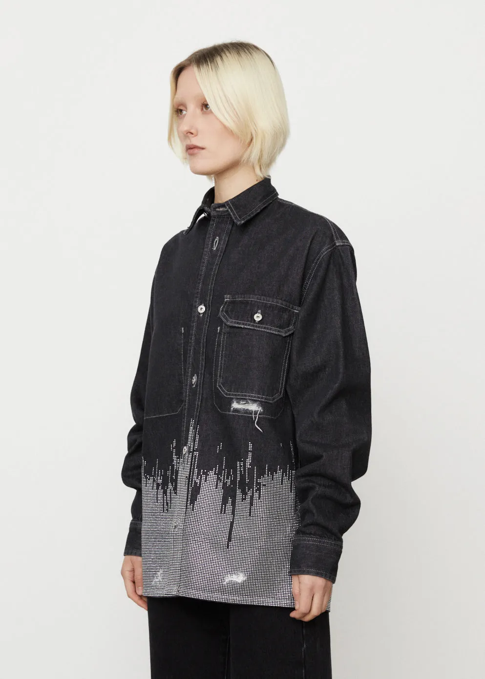 Studded Workwear Shirt
